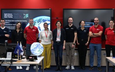 EAGLE lecturer also training ESA astronauts on earth observation