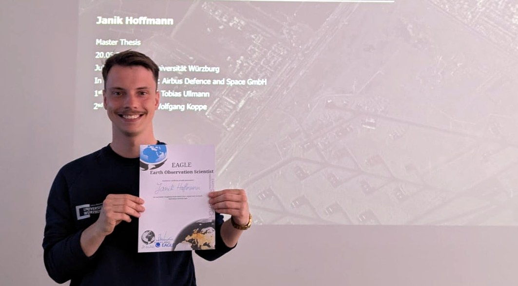 🚀 Hats Off to Janik Hoffmann for His Successful MSc Defense! 🛰📈
