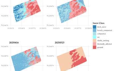 EAGLE MSc Defense: “Assessing the potential of thermal UAS for spatio-temporal Arctic snow monitoring – A pilot study in Bjørndalen, Svalbard”
