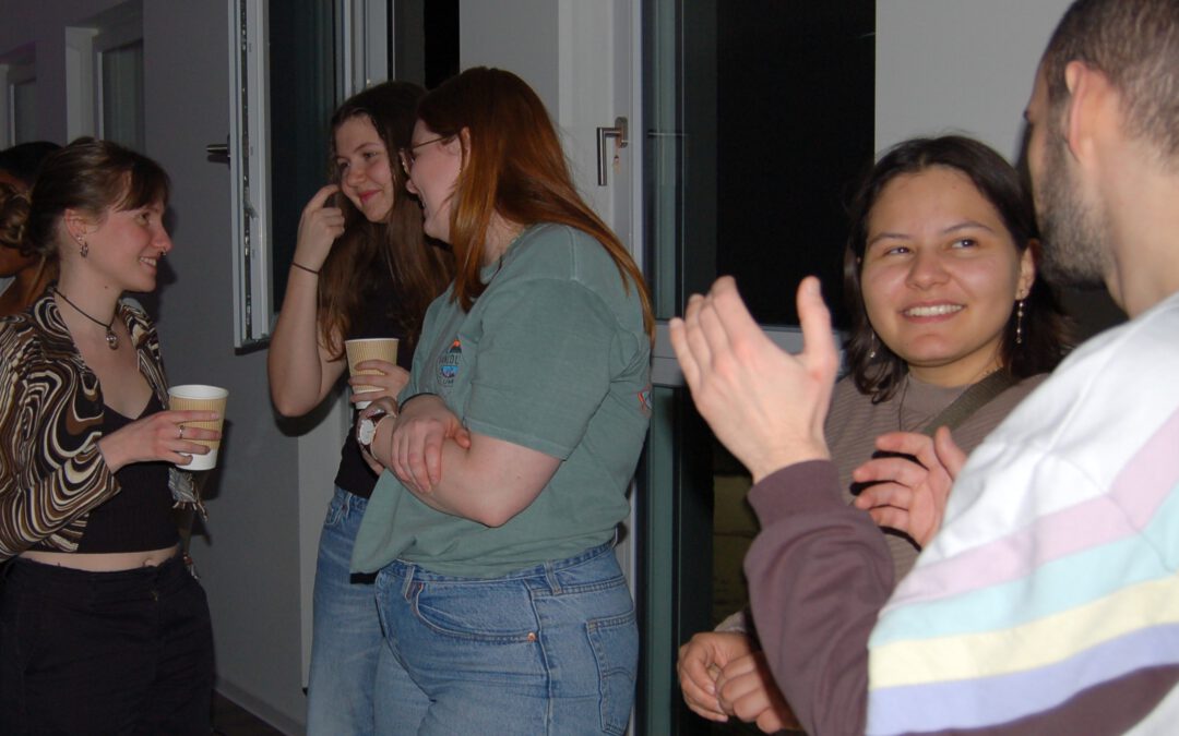 Across Cohorts and Borders: EAGLE Students Celebrate the Winter Term Together